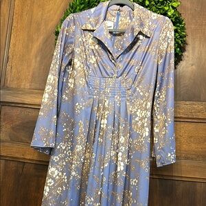 Vintage Floral purple Dress